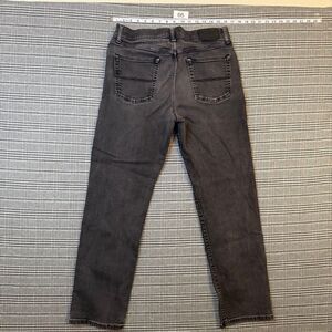 Lucky Brand Men's Jeans Black Denim Vintage Straight Fit Size 34x32